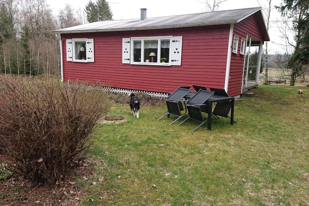 Stuga Vad Vatten Åsarp 외부 사진